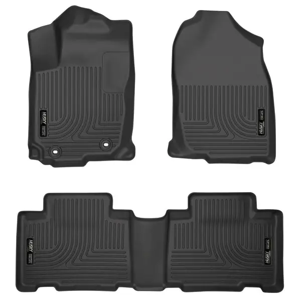 Husky Liners 13 Toyota RAV4 Weatherbeater Black Front & 2nd Seat Floor Liners