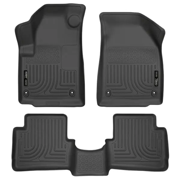 Husky Liners 2013 Dodge Dart WeatherBeater Black Front & 2nd Seat Floor Liners