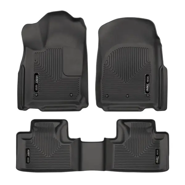 Husky Liners 11+ Dodge Durango / 11+ Jeep Grand Cherokee WeatherBeater Combo Black Floor Liners
