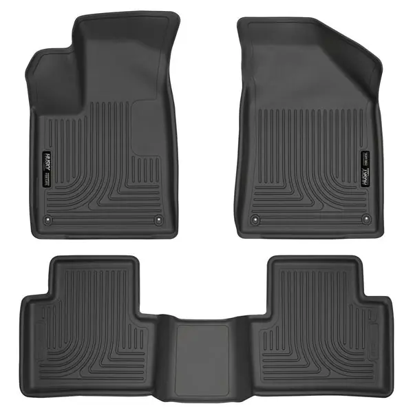 Husky Liners 15 Chrysler 200 Weatherbeater Black Front and Second Seat Floor Liners