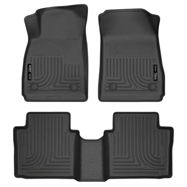 Husky Liners 14 Chevrolet Impala Weatherbeater Black Front & 2nd Seat Floor Liners
