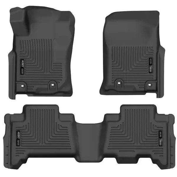 Husky Liners 2013 Toyota 4Runner WeatherBeater Black Front & 2nd Seat Floor Liners