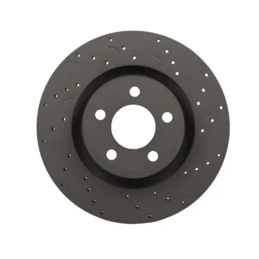 Hawk Talon 2015 Subaru Legacy JNP-4090 Drilled and Slotted Front Brake Rotor Set