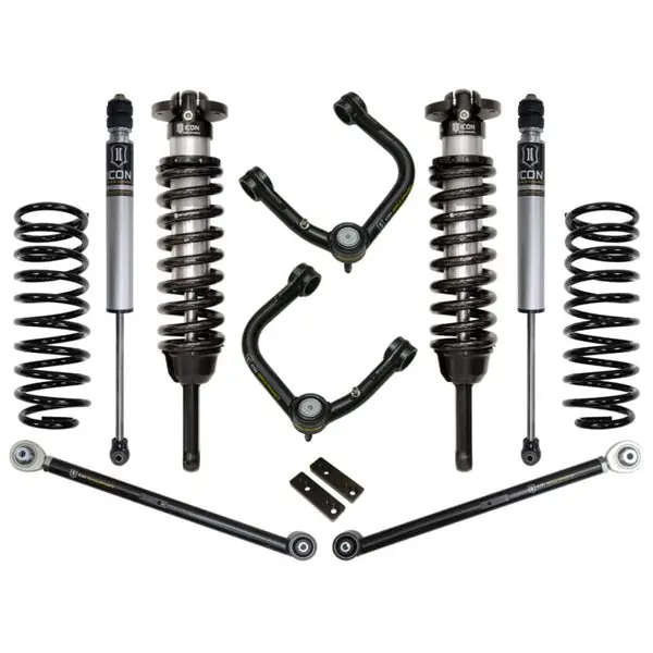 ICON 2010+ Toyota FJ/4Runner 0-3.5in Stage 3 Suspension System w/Tubular Uca