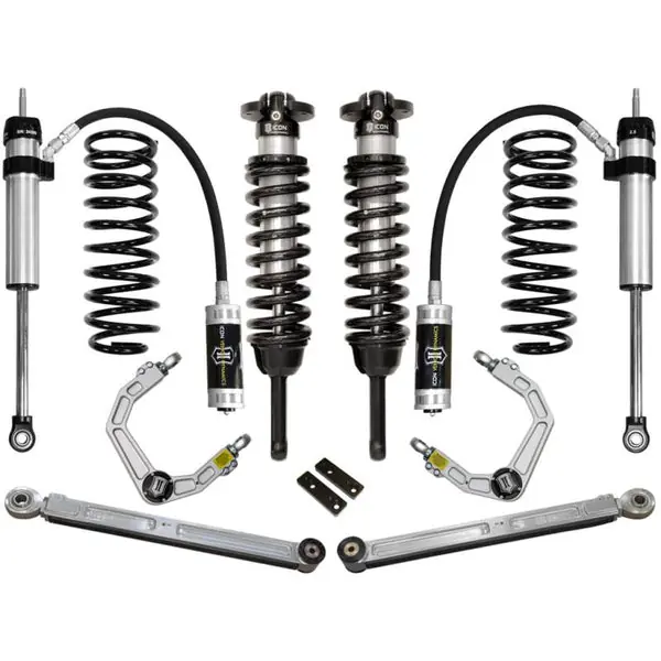 ICON 2010+ Toyota FJ/4Runner 0-3.5in Stage 4 Suspension System w/Billet Uca