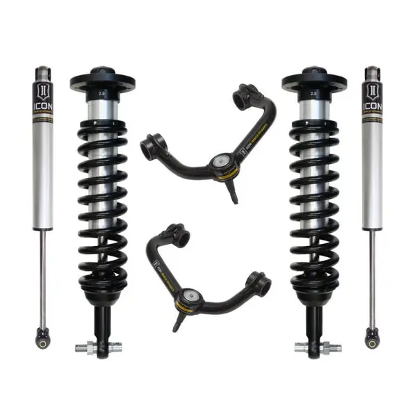 ICON 2015+ Ford F-150 2WD 0-3in Stage 2 Suspension System w/Tubular Uca