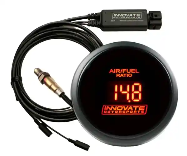 Innovate DB Air/ Fuel Ratio Gauge (Red LEDs LC-2 & O2 Sensor)