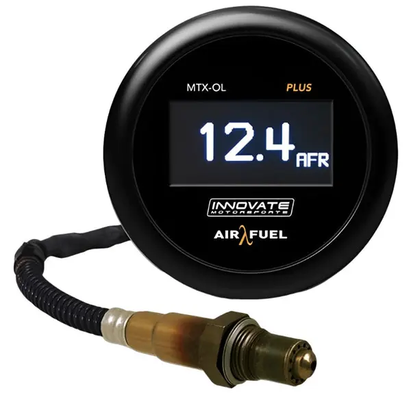 Innovate MTX-OL PLUS Wideband Digital Air/Fuel Ratio OLED Gauge Kit 3ft w/O2 Sensor