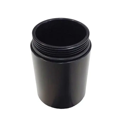 J&L 11-19 Ford F-150 2.7L/3.5L/5.0L Passenger Side Oil Separator 3.0 Cannister Extension - Black
