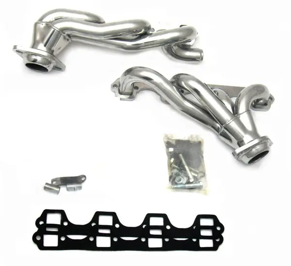 JBA 87-96 Ford F-150 5.8L SBF 1-5/8in Primary Silver Ctd Cat4Ward Header