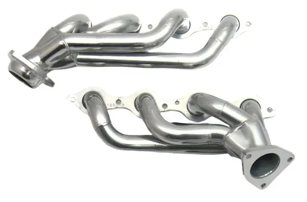 JBA 02-13 GM Truck 4.8L/5.3L LS Silver Ctd Cat4Ward Header