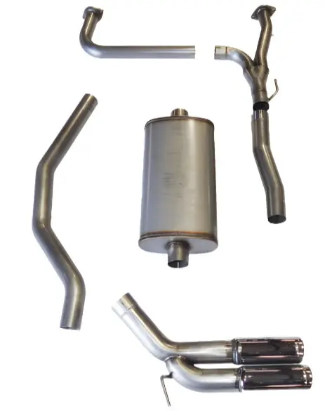 JBA 04-20 Nissan Titan 5.6L 304SS Pass Side Dual Exit Cat-Back Exhaust