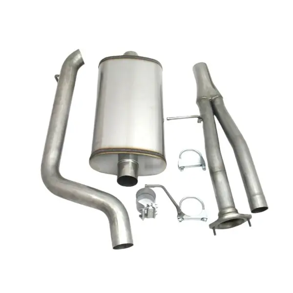 JBA 03-06 Hummer H2 6.0L 409SS Single Rear Exit Cat-Back Exhaust