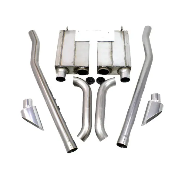 JBA 65-70 Ford Mustang 260-428 409SS Eleanor Style Dual Side Header Back Exhaust