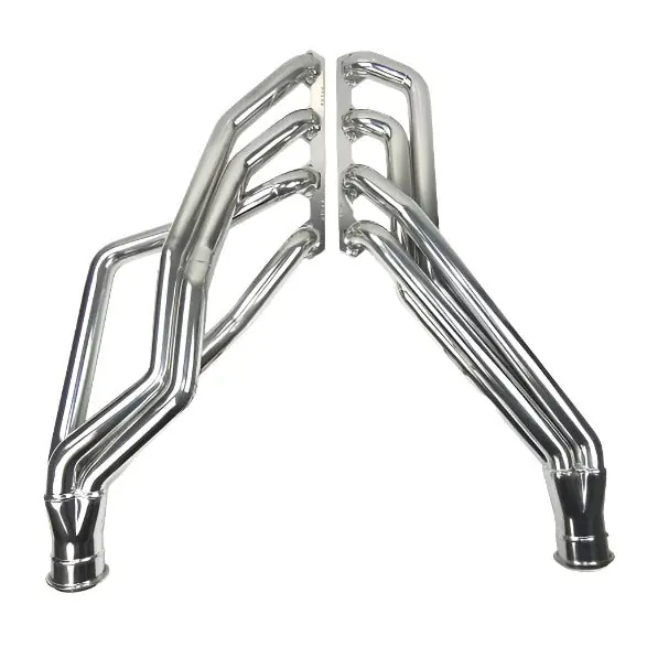 JBA 65-73 Ford Mustang 351W SBF 1-3/4in Primary Silver Ctd Long Tube Header