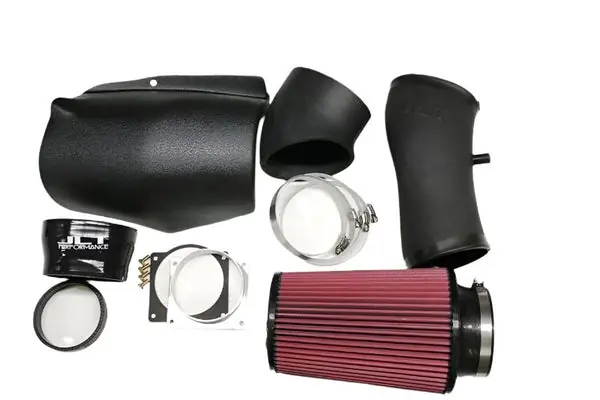 JLT 99-01 Ford Mustang SVT Cobra Black Textured Ram Air Intake Kit w/Red Filter