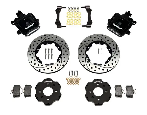 Wilwood Combination Parking Brake Rear Kit 11.00in Drilled Civic / Integra Disc 2.39 Hub Offset