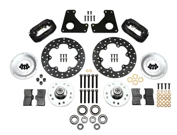 Wilwood Forged Dynalite Front Drag Kit Drilled Rotor 79-87 GM G Body