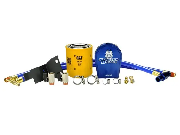 Sinister Diesel 03-07 Ford Powerstroke 6.0L Coolant Filtration System w/ Cat Filter