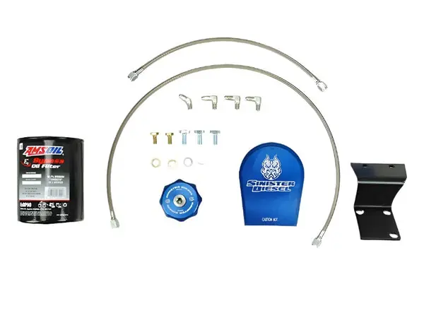 Sinister Diesel 13-18 Ram 2500/3500 6.7L Cummins Bypass Oil Filter System