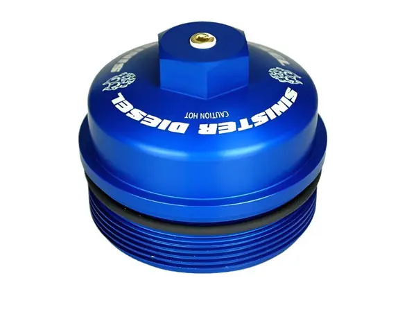 Sinister Diesel 03-10 Ford Powerstroke 6.0L/6.4L Oil Filter Cap