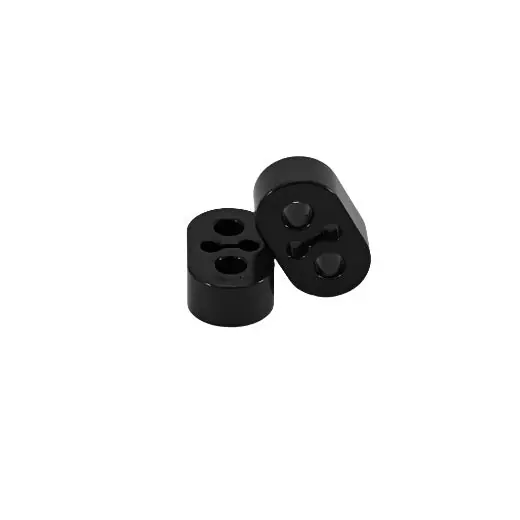 Kartboy Exhaust Hanger - Black 15mm