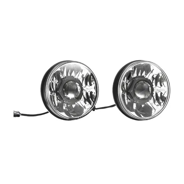 KC HiLiTES 07-18 Jeep JK (Not for Rubicon/Sahara) 7in. Gravity LED Pro DOT Headlight (Pair Pack Sys)