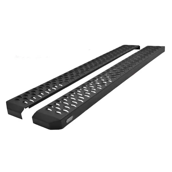 Westin Grate Steps Running Boards 54 in - Textured Black
