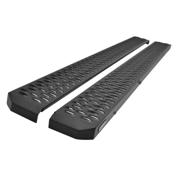 Westin Grate Steps Running Boards 75 in - Textured Black