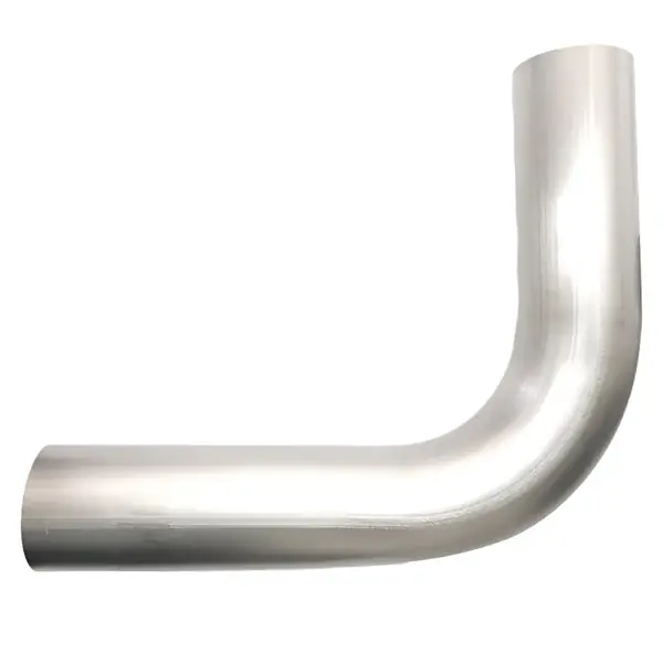 Ticon Industries 2.5in Diameter 90 Degree 1mm WT 3.75in CLR 6.5in Leg/8in Leg Titanium Mandrel