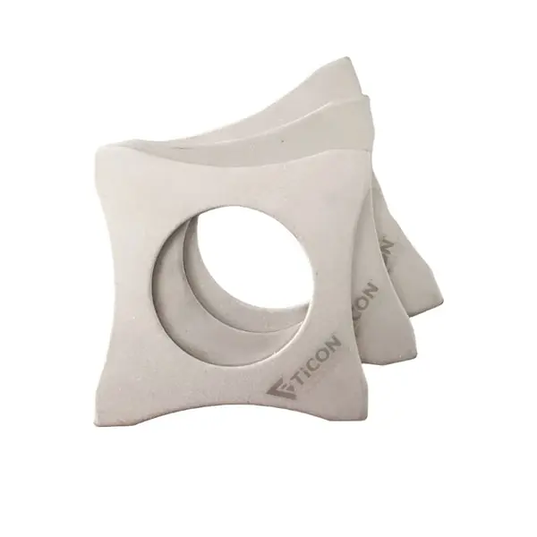 Ticon Industries Titanium Brace Bracket for O2 Sensor Bung - 1.5mm/.059in