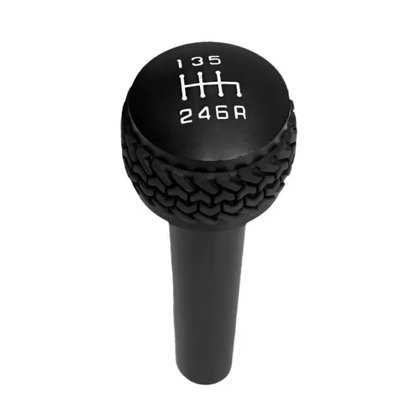 DV8 Offroad 2005-2010 Jeep TJ/JK 6-Speed Shift Knob Black Finish