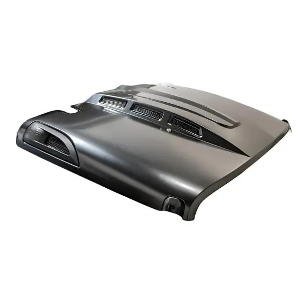 DV8 Offroad 18+ Jeep JL Heat Dispersion Hood - Primer Black