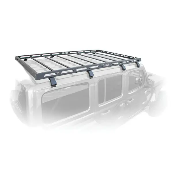 DV8 Offroad 18-21 Jeep Wrangler JL 4-Door Roof Rack