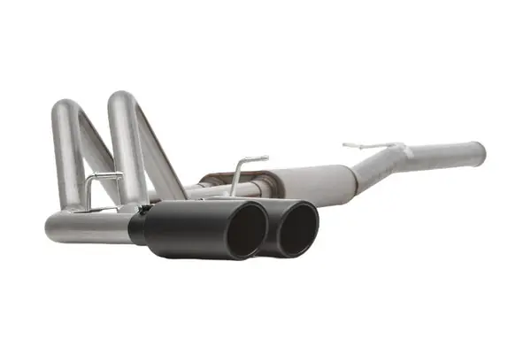 Gibson 11-19 Chevrolet Silverado 2500 HD LT 6.0L 3.5in/3in Cat-Back Dual Sport Exhaust - Black Elite