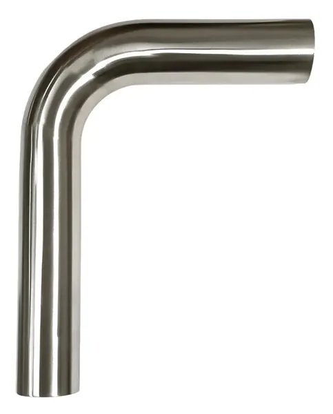 Stainless Bros 2.50in Diameter 1.5D / 3.75in CLR 90 Degree Bend 5in leg/8in leg Mandrel Bend