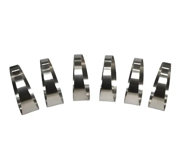 Stainless Bros 2.50in x 1D/2.50in CLR Tight Radius 16 Gauge Pie Cut - 6pk