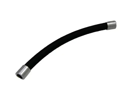 Billet Technology Catch Can Black Braided Line V6