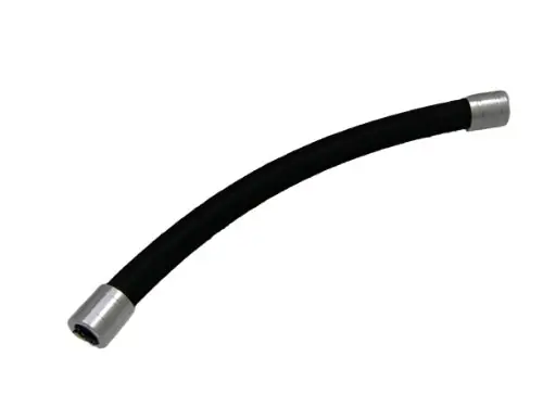 Billet Technology Catch Can Black Braided Line Kit For 6.1L Jeep