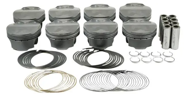 Mahle MS Piston Set SBF 302ci 3.630in Bore 3.65in Stroke 5.933in Rod .866 Pin 3cc 11.2 CR Set of 8