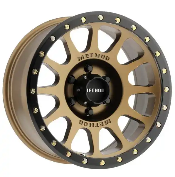 Method MR305 NV 17x8.5 0mm Offset 6x135 94mm CB Method Bronze/Black Street Loc Wheel