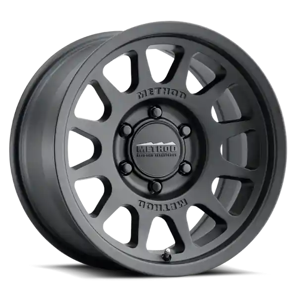 Method MR703 17x8.5 +25mm Offset 6x135 87mm CB Matte Black Wheel