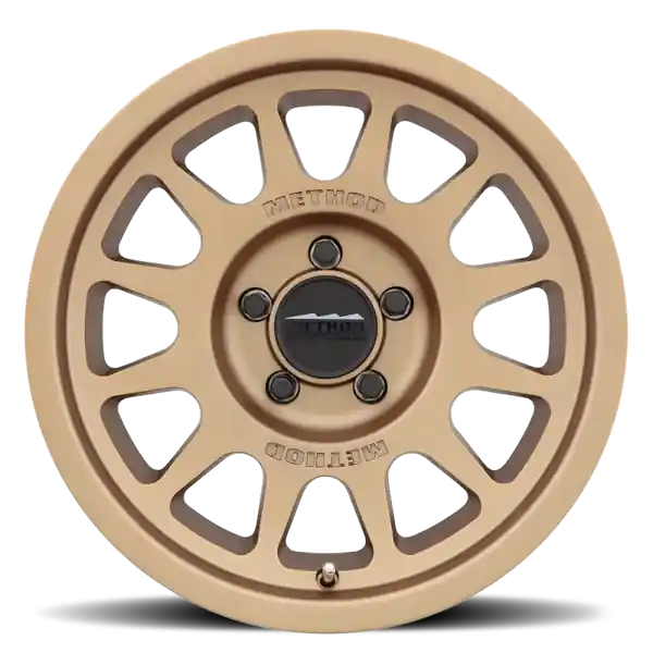 Method MR703 17x8.5 0mm Offset 5x5 71.5mm CB Method Bronze Wheel