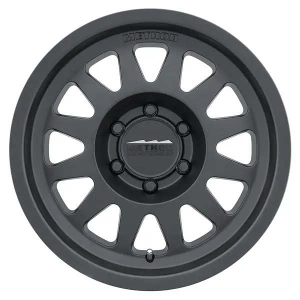 Method MR704 17x8.5 0mm Offset 6x135 87mm CB Matte Black Wheel