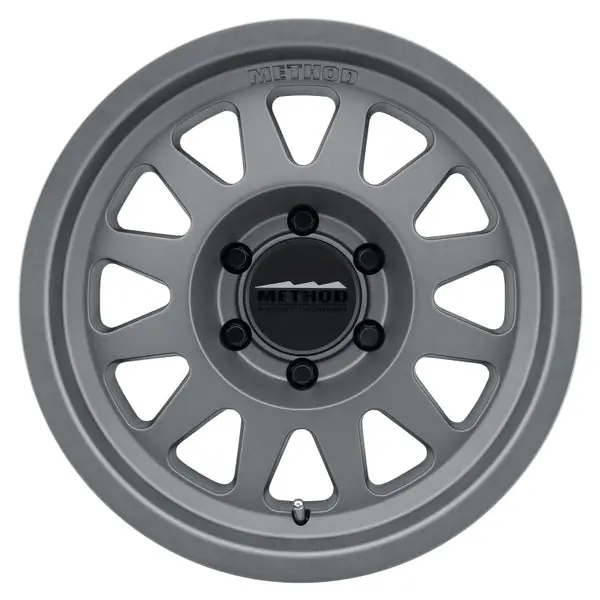 Method MR704 17x8.5 0mm Offset 5x5.5 108mm CB Matte Titanium Wheel