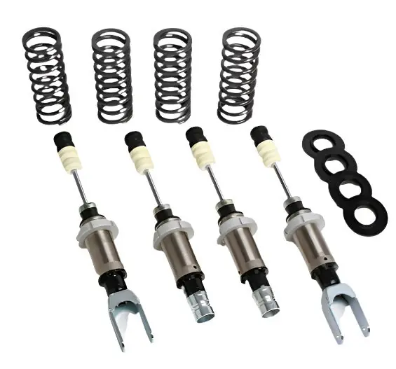 Progress Tech 94-01 Acura Integra/96-00 Civic/Si Coil-Over 2 System (FR 350lb/RR 250lb) Fac. Top Hat