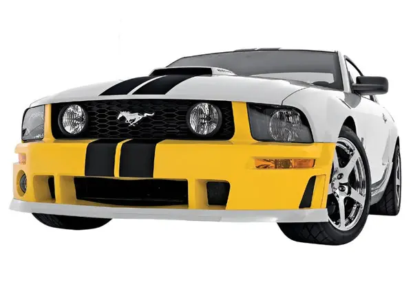Roush 2005-2009 Ford Mustang Unpainted Front Fascia Kit