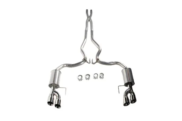 Roush 2018-2024 Ford Mustang 5.0L V8 Cat-Back Exhaust Kit (Fastback Only)