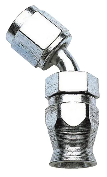Russell Performance -6 AN Endura Pwerflex Power Steering 45 Degree Hose Ends