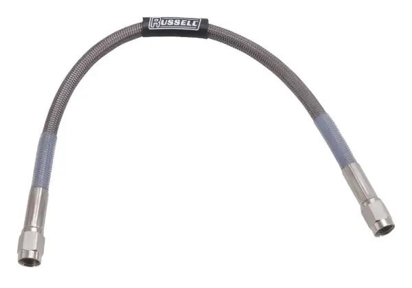 Russell Performance 18in Straight -3 AN Competition Brake Hose